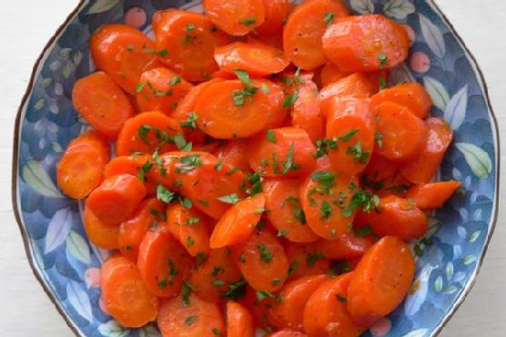 Agave Glazed Carrots