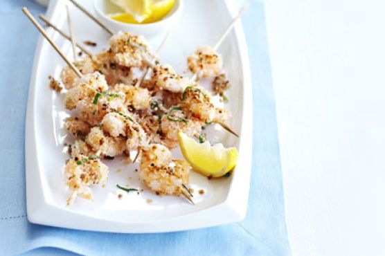 Amalfi-style prawns