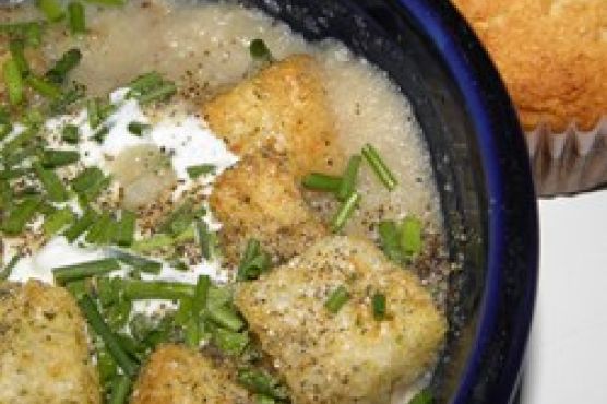 Amy Rose's Roasted Cauliflower Soup