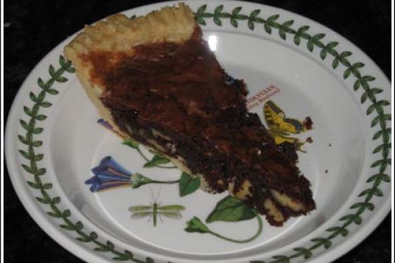 Ancho Chile Fudge Pie