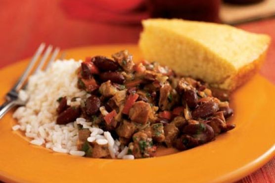 Andouille and Red Beans with Rice