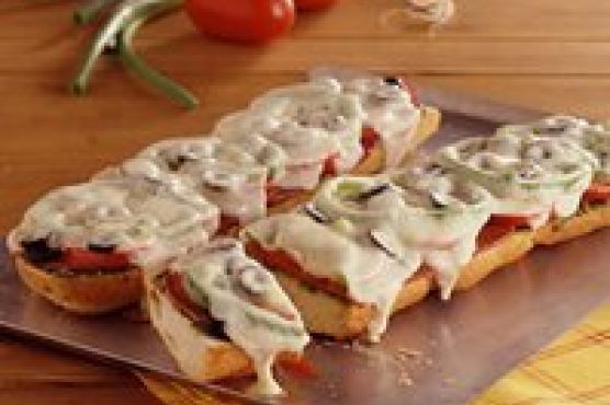Antipasto French Bread Pizzas