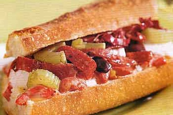 Antipasto Salad Sandwiches