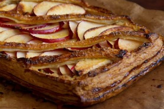 Apple Almond Cardamom Tart