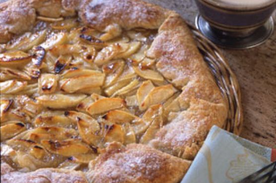 Apple and Calvados Tart