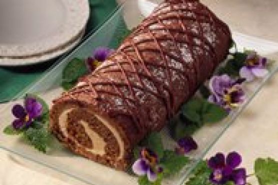 Apple Butter Cake Roll
