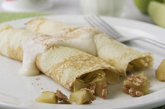 Apple Crisp Crepes