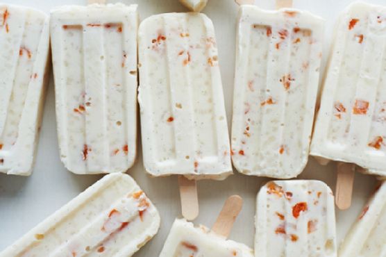 Apricot Rice Pudding Pops