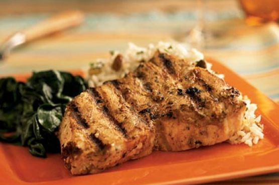 Aromatic Swordfish Steaks