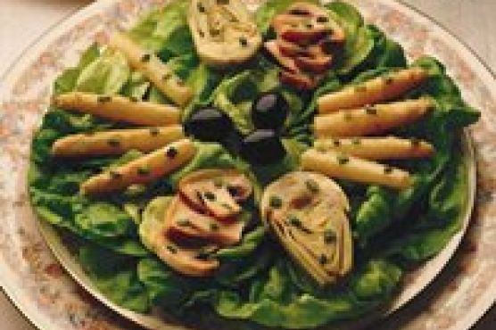 Artichoke-Asparagus Salad