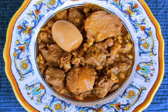 Ashkephardic Cholent