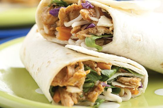 Asian Chicken Wraps