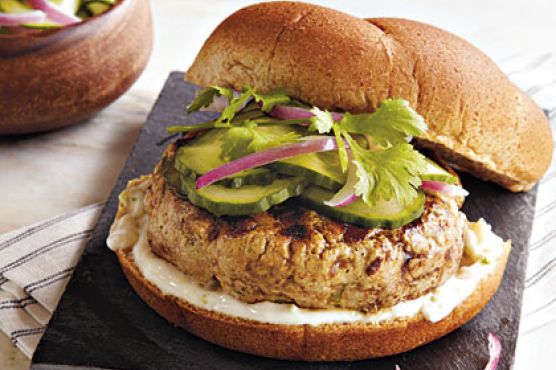 Asian Tuna Burgers