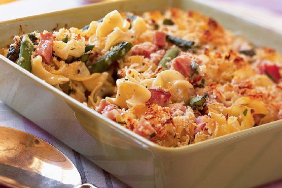 Asparagus-and-Ham Casserole