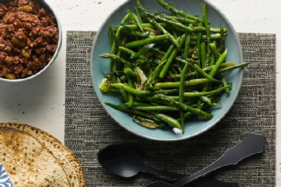 Asparagus Green Onion Sauté