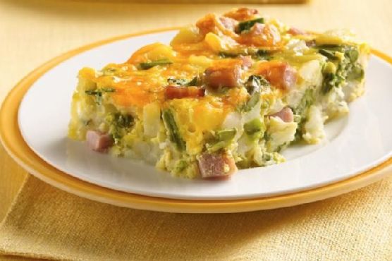 Asparagus-Potato Brunch Bake