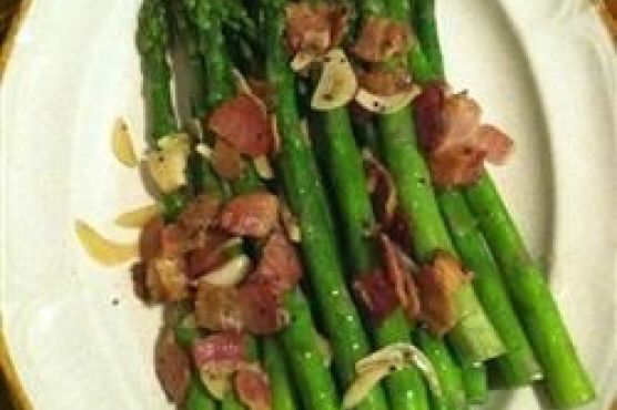 Asparagus with Ham and Lemon