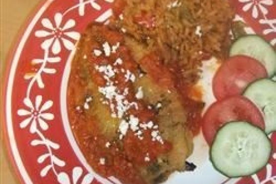 Authentic Mexican Chili Rellenos