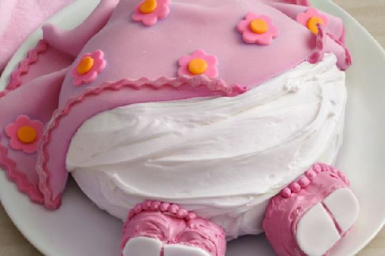 Baby Cake--It's a Girl