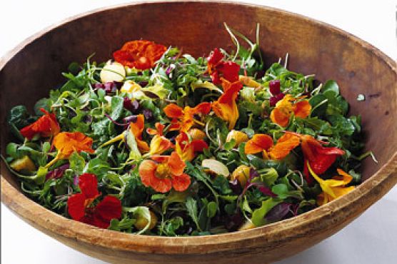 Baby Greens with Roasted Beets and Potatoes