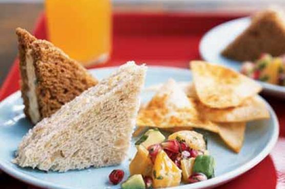 Bacon and Cheddar Tea Sandwiches
