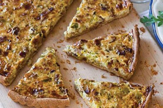 Bacon-and-Leek Quiche