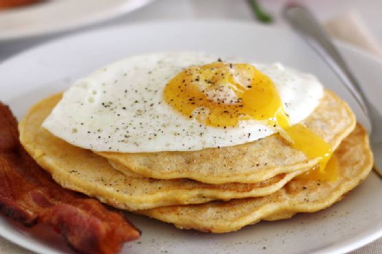Bacon and Red Chili Pancakes