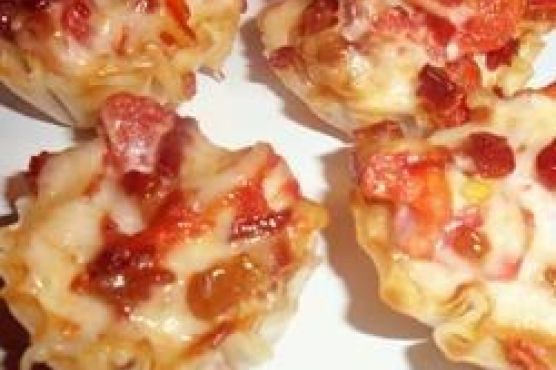 Bacon and Tomato Cups