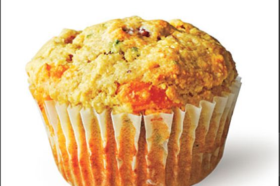 Bacon-Cheddar Corn Muffins