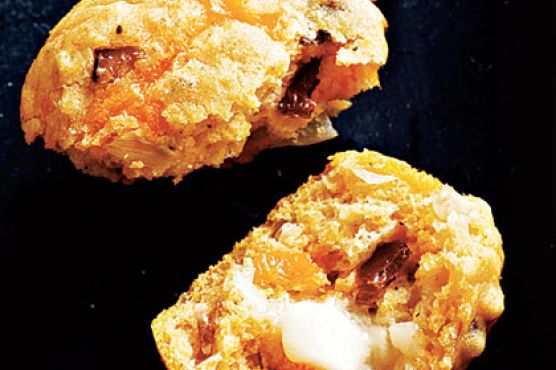 Bacon, Onion, and Cheddar Corn Muffins