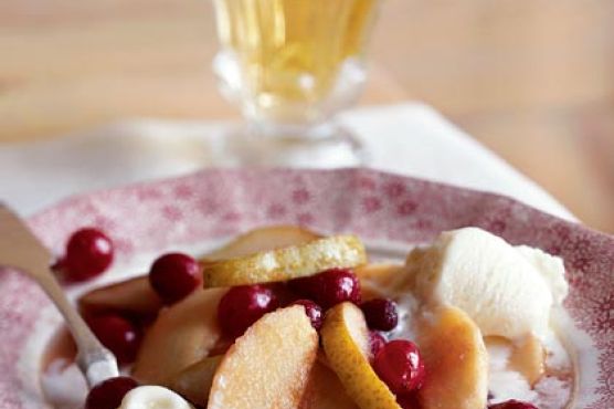 Baked Compote of Winter Fruit