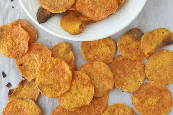 Baked Sweet Potato Chips