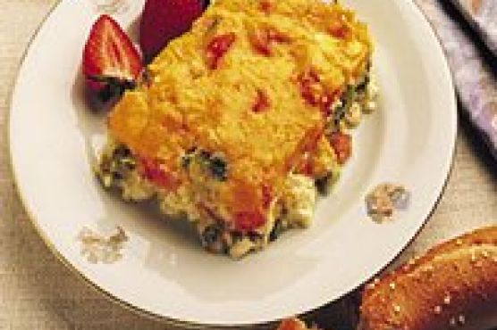 Baked Vegetable Omelet