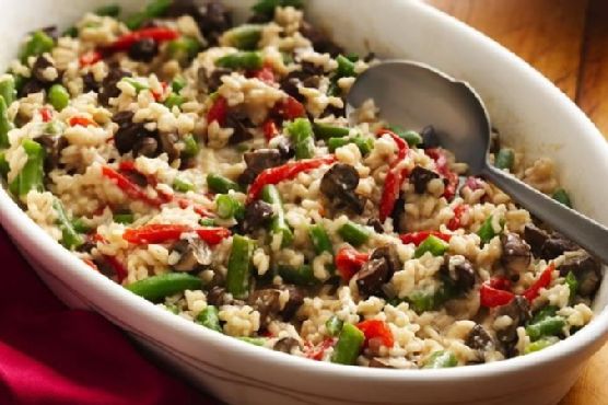 Baked Vegetable Risotto