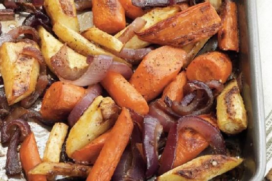 Balsamic-Glazed Root Vegetables