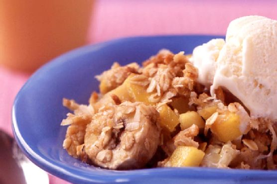 Banana-Mango Crisp