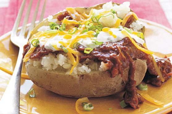 Barbecue-Stuffed Potatoes