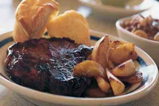 Barbecued Pork Chops