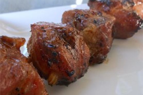 Barbecued Pork Kebabs
