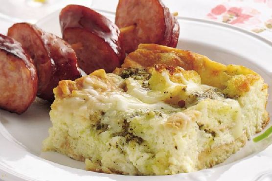 Basil Breakfast Strata