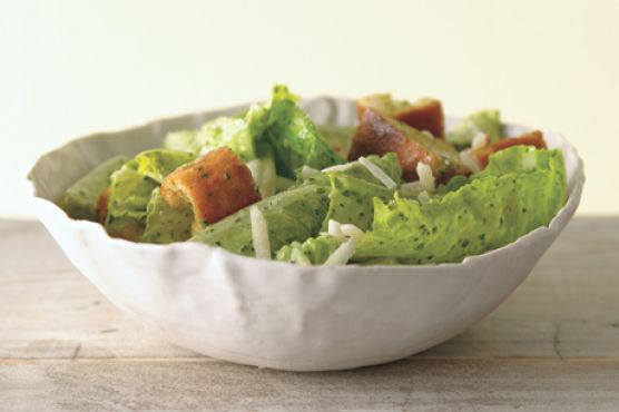 Basil Caesar Salad