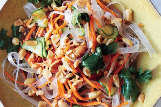 Bean Thread Noodles with Pickled Vegetables