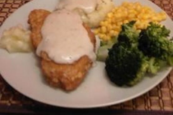 Becca's Chicken-Fried Pork Chops