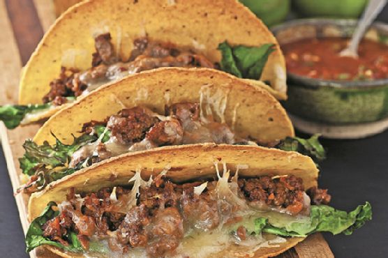 Beef and Kale Tacos