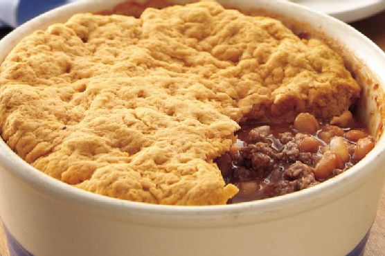Beefy Bean Pot Pie