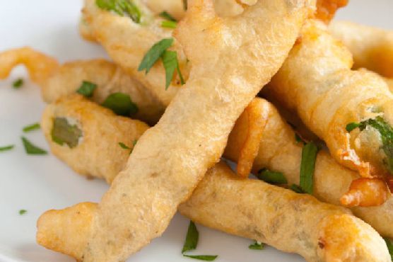 Beer-Battered Asparagus