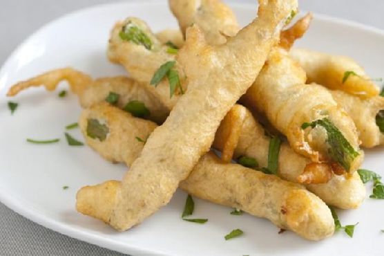 Beer-Battered Asparagus