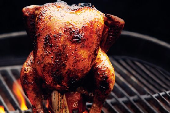 Beer-Can Chicken