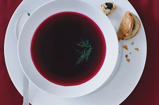 Beet Consommé