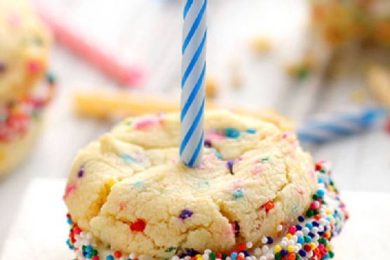 Birthday Cake Cookies